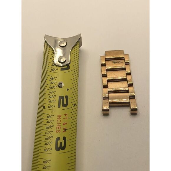 Michael Kors Watch Parts Partial Band Links No Clasp RoseGold 18mm PJ429 - Picture 1 of 5